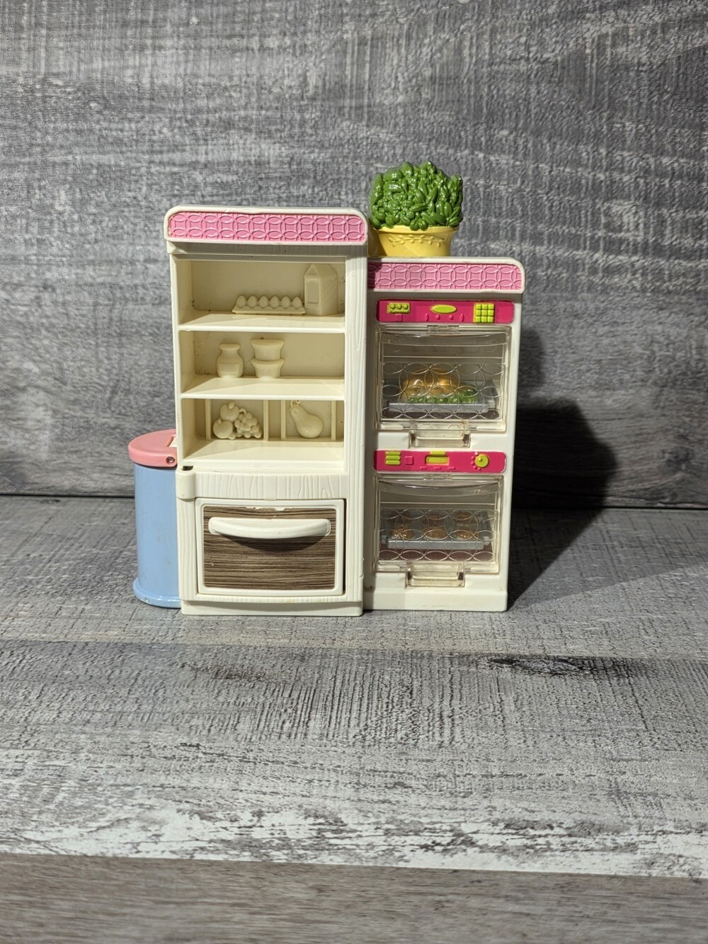 Fisher Price Loving Family Dollhouse Kitchen Refrigerator Freezer Oven g67h